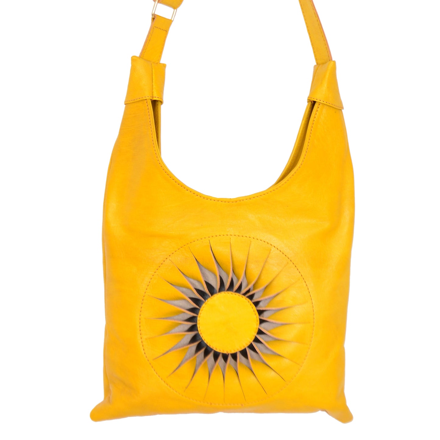 Handcrafted Moroccan Leather Shoulder B