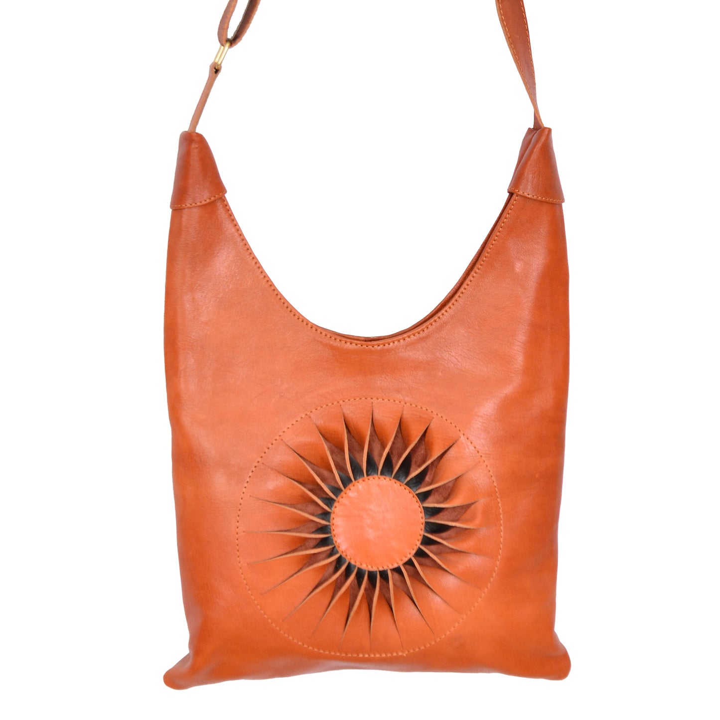 Handcrafted Moroccan Leather Shoulder B