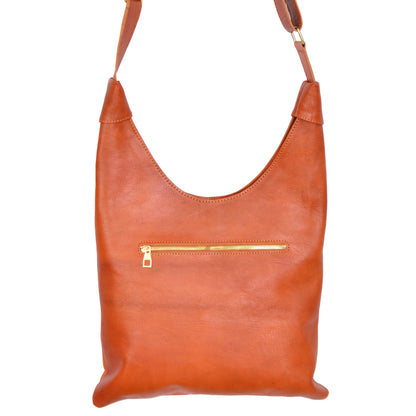 Handcrafted Moroccan Leather Shoulder B