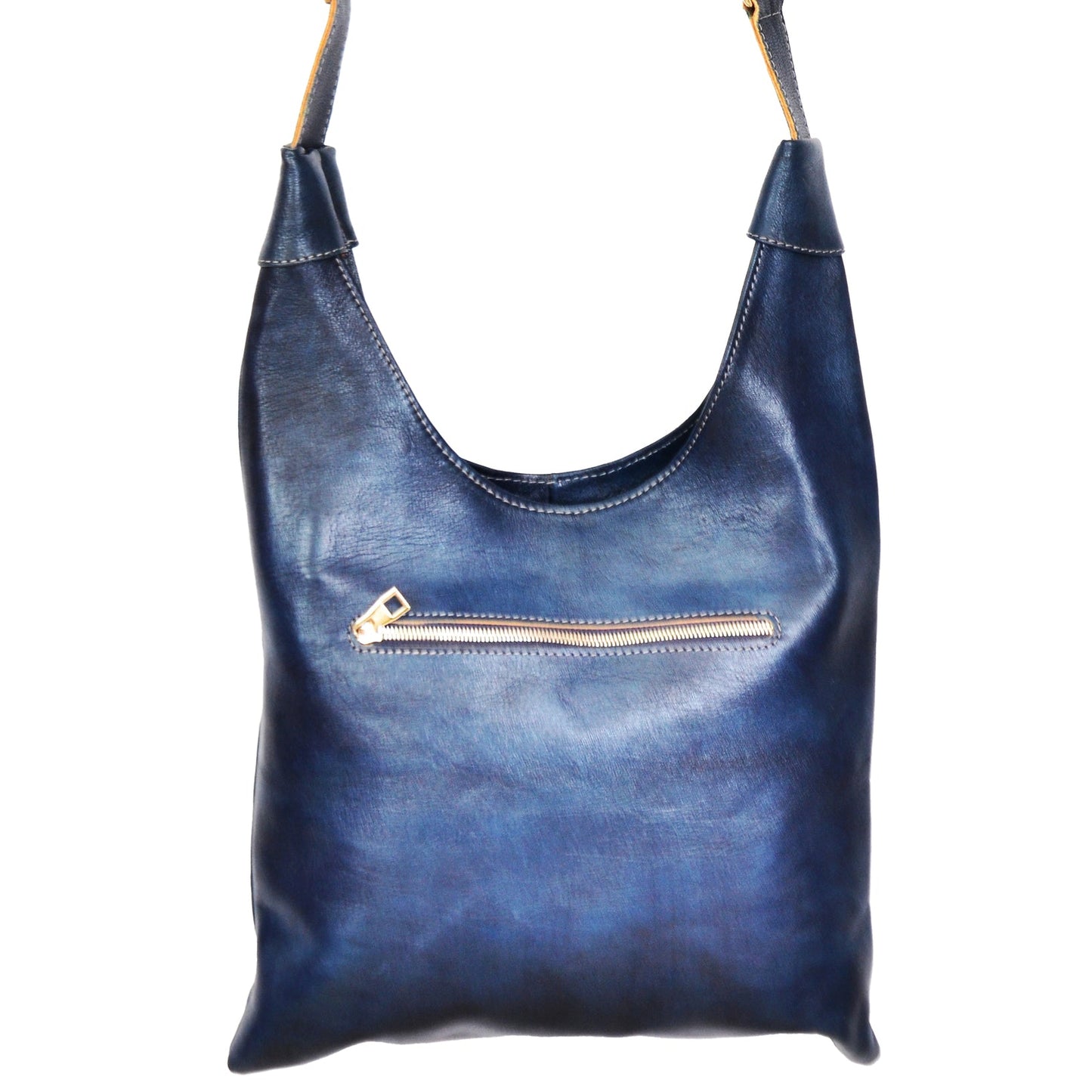 Handcrafted Moroccan Leather Shoulder B