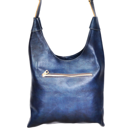 Handcrafted Moroccan Leather Shoulder B