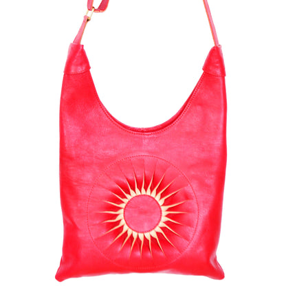 Handcrafted Moroccan Leather Shoulder B