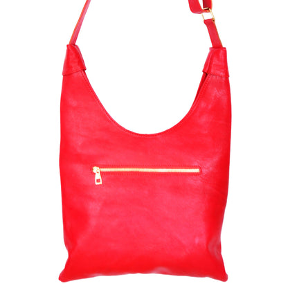 Handcrafted Moroccan Leather Shoulder B