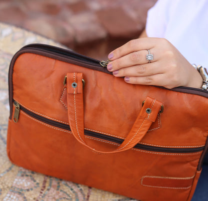 Natural Leather MacBook Sleeve